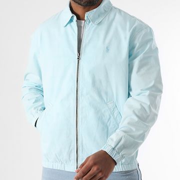 Polo Ralph Lauren - Giacca Original Player con zip blu chiaro