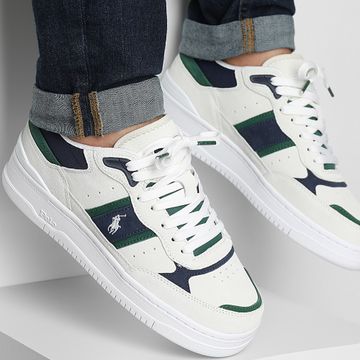 Polo Ralph Lauren - Masters Court Bianco Multi Sneakers