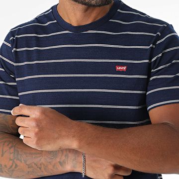 Levi's - Maglietta a righe blu navy 56605