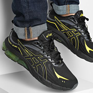 Asics - Cestini Gel Quantum 180 VIII 1203A594 Nero Lemon Spark