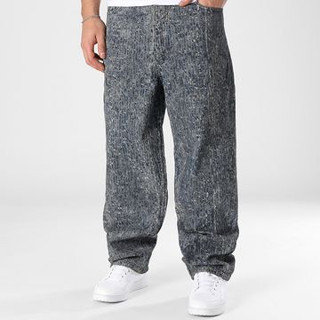 Ikao - Jeans loose fit blu beige