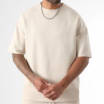 LBO - Tee Shirt Large Textured 3764 Beige