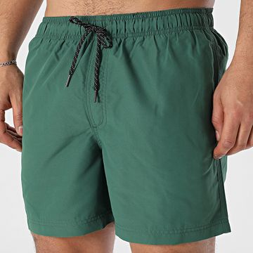 Produkt - Pantaloncini da bagno Cole Solid Verde Scuro