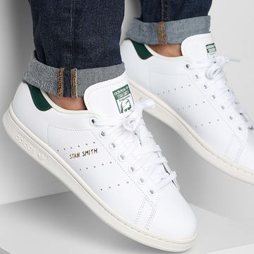 Adidas Originals - Cestini Stan Smith JH9704 Calzature Bianco Core Verde Core Bianco