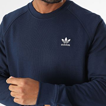 Adidas Originals - Felpa girocollo Essential JD2414 Blu navy