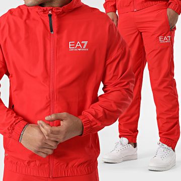 EA7 Emporio Armani - Tuta da ginnastica 8NPV08-PN4HZ Rosso