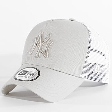 New Era - Cappello Trucker League Essential NY 60675518 Grigio Bianco