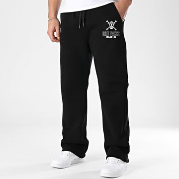 One Piece - Pantaloni da jogging ibridi a gamba larga nero