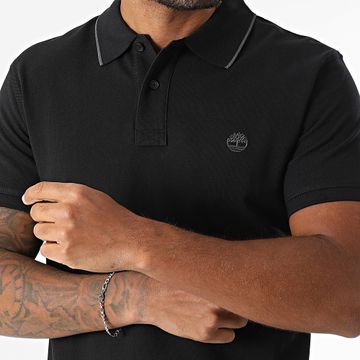 Timberland - Polo Manica Collo sottile stampato A6BV8 Nero