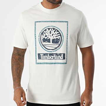 Timberland - Maglietta con pila frontale A6DHD Ecrù