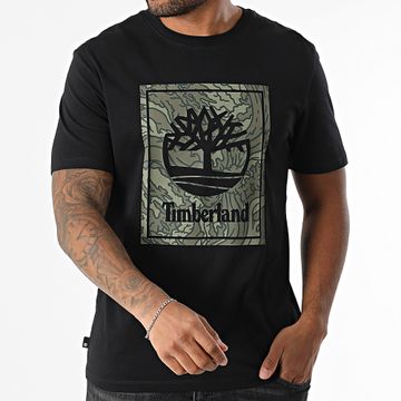 Timberland - Maglietta camo A6DUD Nero