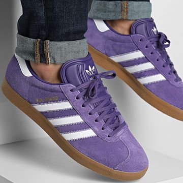 Adidas Originals - Gazelle Terrace Sneakers Real Madrid JS3041 Purple Footwear White Magic Lilac