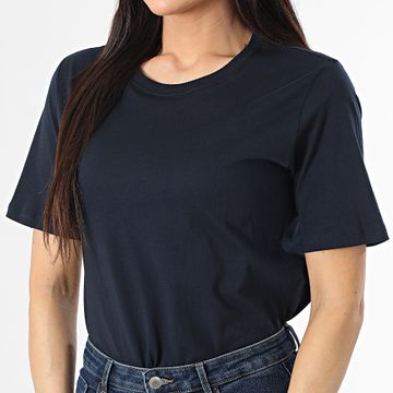 Only - Maglietta Rex da donna blu navy