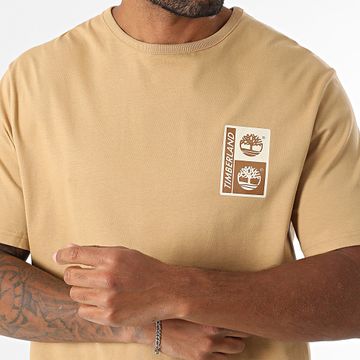 Timberland - Maglietta Double T A2HBT Beige scuro