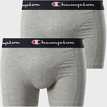 Champion - Set di 2 boxer U20001 grigio erica