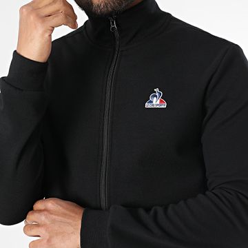 Le Coq Sportif - Essential 2510024 Felpa con zip nera