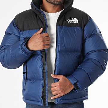 The North Face - Piumino Retro Nuptse con cappuccio 1996 A3C8D blu navy