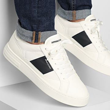 Armani Exchange - XUX241-XV911 Sneakers Off White Deep Navy