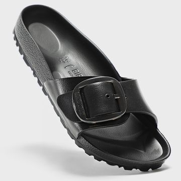BIRKENSTOCK - Sandali donna Madrid Big Buckle Eva Nero