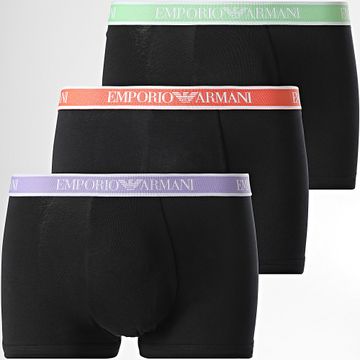 Emporio Armani - Set di 3 boxer neri EM000259-AF10779