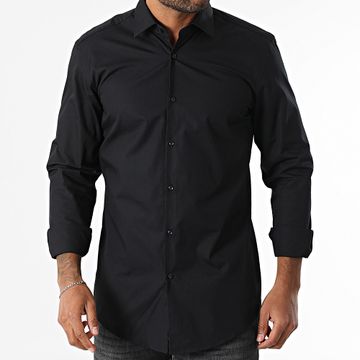 HUGO - Jenno Camicia a maniche lunghe 50289499 Nero