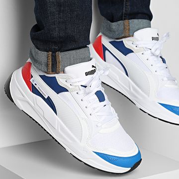 Puma - BMW Motorsport Trinity 2 Scarpe da ginnastica 308761 Puma Bianco Pro Blu