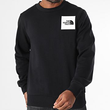 The North Face - Felpa girocollo Fine A89EV Nero