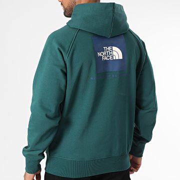 The North Face - Felpa con cappuccio Dome Simple A89F9 Verde petrolio