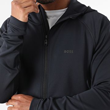 BOSS - Sicon Active Giacca con cappuccio e zip 50531224 Blu marino scuro