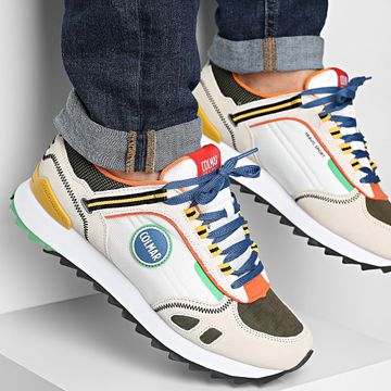 Colmar - Travis Sport Division 020 Bianco Multicolore Sneakers