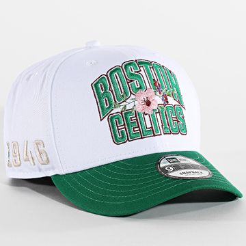 New Era - Boston Celtics Wordmark 9Fifty Cap 60595288 Bianco Verde