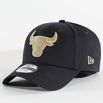 New Era - Cappello metallico 9Forty Chicago Bulls 60595196 blu navy oro