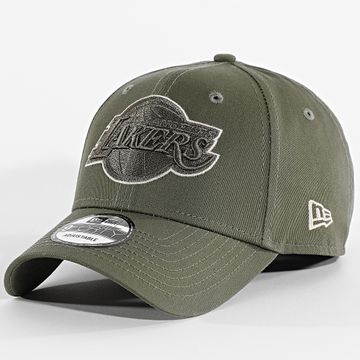 New Era - Team Outline 9Forty Los Angeles Lakers Cap 60595198 Verde cachi