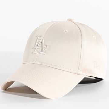 New Era - Cappellino da donna in raso 9Forty LA Dodgers 60595362 Beige