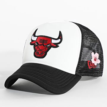 New Era - Fiore Chicago Bulls NBA Trucker Cap 60595281 Nero Bianco