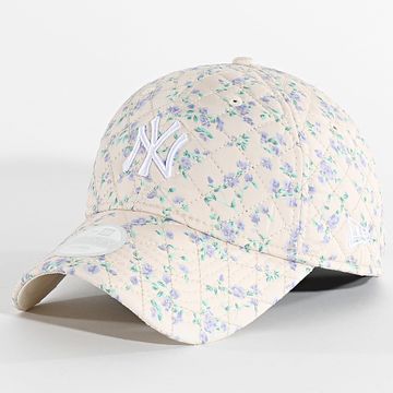 New Era - Cappello da donna con trapunta floreale 9Twenty NY 60595367 Beige floreale