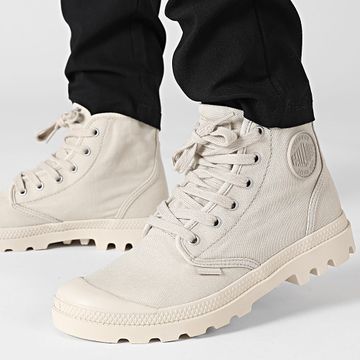 Palladium - Stivali Pampa Alti 02352 Grigio Naturale