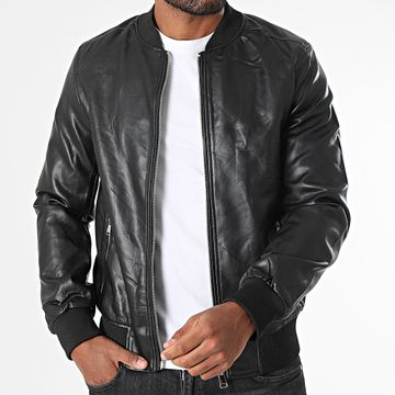 Frilivin - Giacca con zip nera