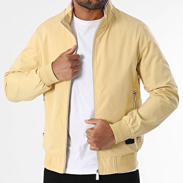 Kymaxx - Giacca con zip giallo chiaro