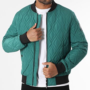 Kymaxx - Giacca bomber verde