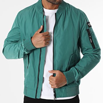 Kymaxx - Giacca bomber verde