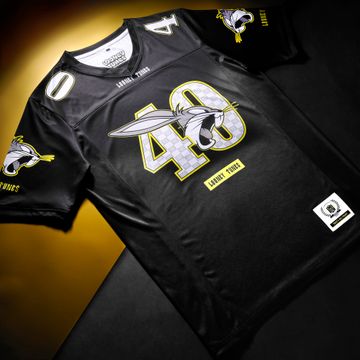 Looney Tunes - Bugs Bunny 40 Maglia da calcio americano nera