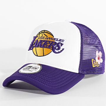 New Era - Los Angeles Lakers Cappello a fiori viola bianco