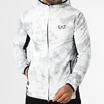 EA7 Emporio Armani - Giacca con cappuccio e zip 7M000047-AF13534 Bianco