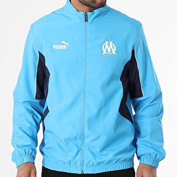 Puma - Archivio OM 779246 Giacca con zip blu navy bianca