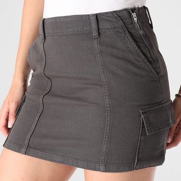 Only - Gonna di jeans Prime Donna Grigio antracite