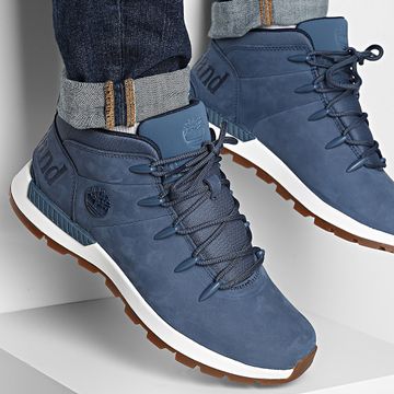 Timberland - Sprint Trekker Mid Lace A6DQD Sneakers in nabuk blu scuro