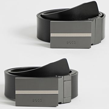 BOSS - Osgar Cintura reversibile 50537111 Nero