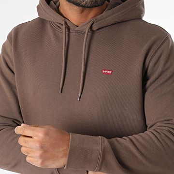 Levi's - Felpa con cappuccio 34581 Marrone