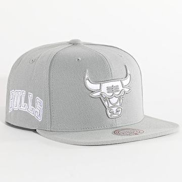 Mitchell and Ness - Evergreen Chicago Bulls Snapback Cap HS8560 Grigio